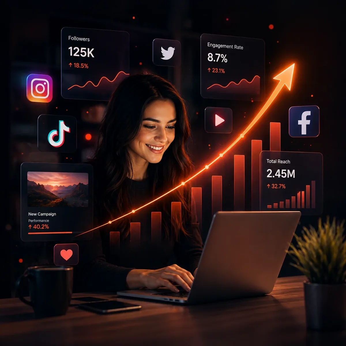 Social Media Growth